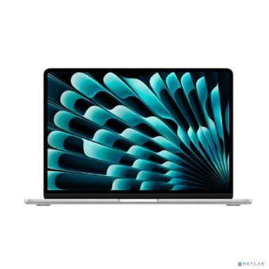 Apple MacBook Air 13-inch 2024 [MXCT3LL/A] (КЛАВ.РУС.ГРАВ.) Silver 13.6" Liquid Retina {(2560x1600) M3 8C CPU 10C GPU/16Gb/512Gb SSD} (США)