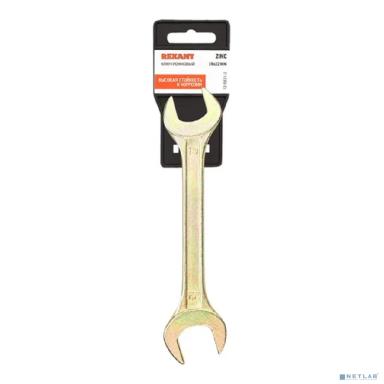 Rexant (12-5831-2) Ключ рожковый 19х22мм, желтый цинк 