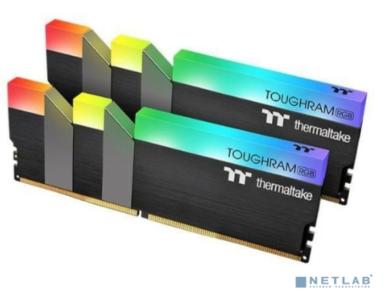 Комплект модулей памяти Thermaltake TOUGHRAM RGB Black Gaming Memory R009D408GX2-4000C19A 16GB DDR4 4000 DIMM Non-ECC, CL19, 1.35V, Heat Shield, XMP 2.0, Kit (2x8GB), RTL (523073) 