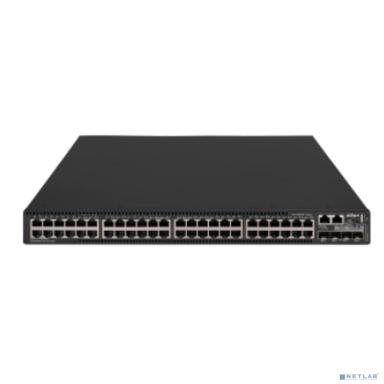 DAHUA DH-AS5500-48GT4XF-600 52-портовый управляемый коммутатор c PoE L2 и L3, 48xRJ45 1Gb, 4xSFP+ 10Gb (uplink), суммарно 600Вт, коммутация 176 Гбит/с, MAC-таблица 16К