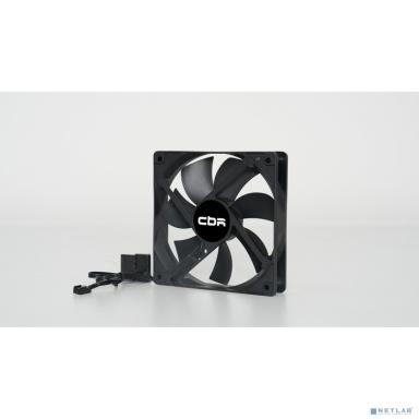 CBR Вентилятор для корпуса CBR-CF-12025-1200B, 120*120*25мм, 3-pin+molex, 1200 RPM, 36 CFM, 25 dBA