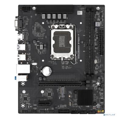 MAXSUN MS-Challenger B760M-F (Socket 1700, mATX, 2*DDR4, VGA/HDMI, 3*SATA3, 1*M.2, 1xPCI-E x16 /1xPCI-E x, 4*USB 2.0, 2*USB 3.2 Gen1 , LAN 1*1G, RTL)