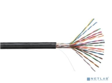 Rexant (01-1123-R) Кабель витая пара U/UTP, CAT 5е, PE, 16PR, 24AWG, OUTDOOR, SOLID, черный, 305м, РФ