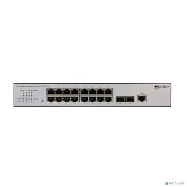 ORIGO OS3118/A2A Управляемый L2 коммутатор 16x1000Base-T, 2x1000Base-X SFP