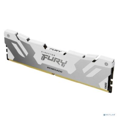 Оперативная память Kingston Fury Renegade KF564C32RW-16 DDR5 -  1x 16ГБ 6400МГц, DIMM,  White,  Ret