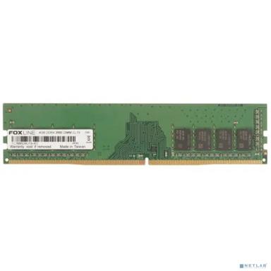 Память оперативная/ Foxline DIMM 4GB 2666 DDR4 CL 19 (512*8)