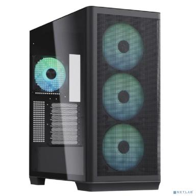 Корпус Mid-Tower AEROCOOL APNX CREATOR C1 (ATX, без БП, ARGB fans, 3*USB3.2) (4711099474301)