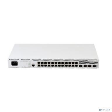 ELTEX MES2424P AC Ethernet-коммутатор 24 порта 10/100/1000BASE-T (PoE/PoE+), 4 порта 1000BASE-X/10GBASE-R, L3, 220В AC