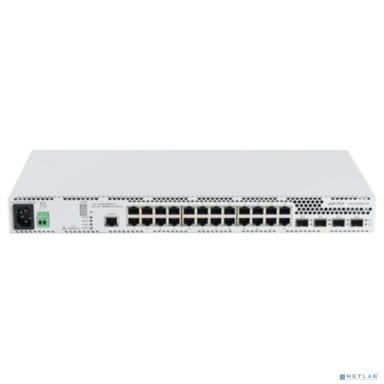 ELTEX MES2300B-24 Ethernet-коммутатор 24 порта 10/100/1000BASE-T, 4 порта 10GBASE-R (SFP+)/1000BASE-X (SFP), L3, 100–240 В AC, 12 В DC
