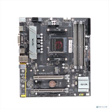 AFOX A520D4-MA-V2 (Socket AM4, mATX, 4*DDR4(128Gb), VGA+ HDMI+DVI, 2*SATA3, 1*M.2, 1*PCIEx16/1*PCIEx4/1*PCIEx1, 4*USB 3.0,  2 x PS/2, LAN 1*1G, RTL)