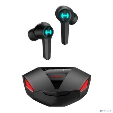 Edifier GT4 Black {20ГЦ-20кГЦ,сопротивление 32 Ом,чувствительность 100Дб, Bluetooth 5.2,время воспроизведения:Около 7 часов (наушники) + 21 часов (зарядный кейс);цвет :черный}