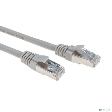 Rexant (02-0390-10) Патч-корд S/FTP, CAT 6A (10G), RJ45-RJ45, 28AWG, LSZH, серый, 10м
