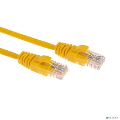 Rexant (02-0105-03) Патч-корд U/UTP, CAT 5e, RJ45-RJ45, 26AWG, LSZH, желтый, 0,3м