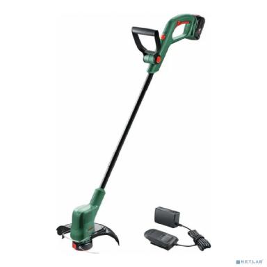 Триммер электрический Bosch EasyGrassCut 18V-230,  аккумуляторный,  18В,  2Ач,  с ЗУ [06008c1a03]