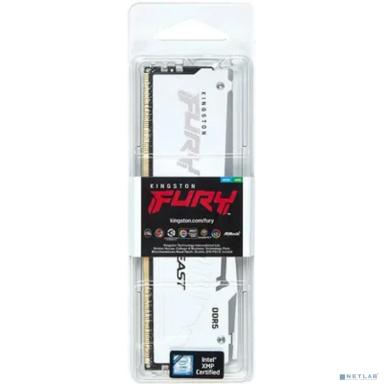 Оперативная память Kingston Fury Beast KF560C30BWA-32 DDR5 -  1x 32ГБ 6000МГц, DIMM,  White,  Ret