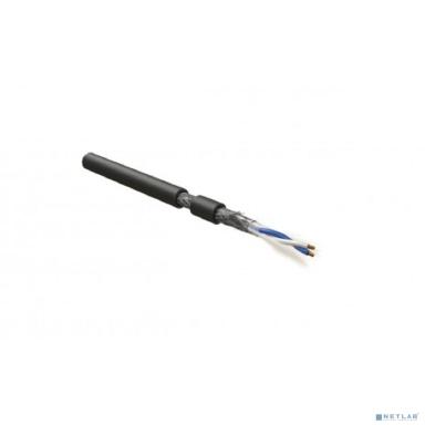 Кабель интерфейсный Hyperline RS-SF-1x2x22/7-PVC-BK-500 RS-485 SF/UTP 1 пара PVC универсальный 500м черный