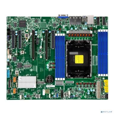 Системная плата/ MB Supermicro X13SEI-F, 1xLGA-4677, Intel Xeon SP gen 4, Intel C741, 8x DDR5 4800/4400/4000 MHz. 2x1Gbe Base-T i210+1xMgmt LAN, 10xSATA3, 2xSATA-DOM, 4xUSB 3.2,  2xPCI-Ex16+3xPCI-E x8