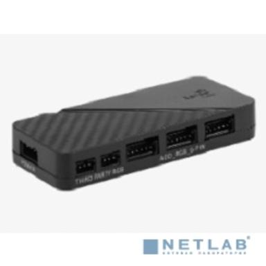 ХАБ ДЛЯ УПРАВЛЕНИЯ RGB-ПОДСВЕТКОЙ Hub Aerocool H66F / 6-port hub with PWM / connection of six 6-pin RGB 4710562755275