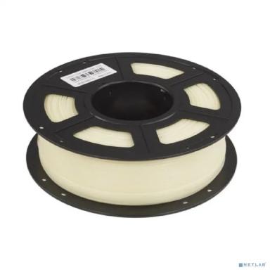 Филамент NVPRINT PLA Noctilucent (Glow In the Dark)White для 3D печати диаметр 1.75мм  длина 330 метров  масса 1 кг