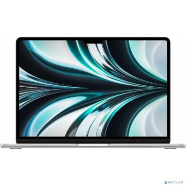 Apple MacBook Air 13 Mid 2022 [MC7V4ZP/A] (КЛАВ.РУС.ГРАВ.) Silver 13.6" Liquid Retina {(2560x1600) M2 8C CPU 8C GPU/16GB/256GB SSD/рекоменд.переходник 11007065} (Сингапур)