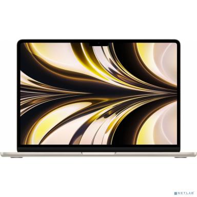 Apple MacBook Air 13-inch Mid 2022 [MC7W4] (КЛАВ.РУС.ГРАВ.) Starlight 13.6" Liquid Retina {(2560x1600) M2 8C CPU 8C GPU/16GB/256GB SSD/рекоменд.переходник 11007065}