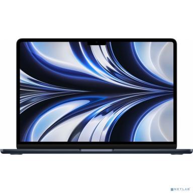 Apple MacBook Air 13-inch Mid 2022 [MC7X4] (КЛАВ.РУС.ГРАВ.) Midnight 13.6" Liquid Retina {(2560x1600) M2 8C CPU 8C GPU/16GB/256GB SSD/рекоменд.переходник 11007065}