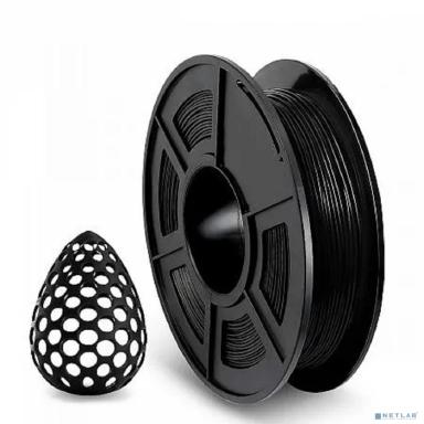 Филамент NVPRINT TPU Black для 3D печати диаметр 1.75мм  длина 165 метров  масса 0,5 кг