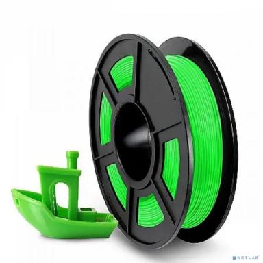 Филамент NVPRINT TPU Green для 3D печати диаметр 1.75мм  длина 165 метров  масса 0,5 кг