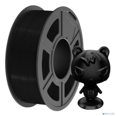 Филамент NVPRINT TPU Silk Black для 3D печати диаметр 1.75мм  длина 330 метров  масса 1 кг