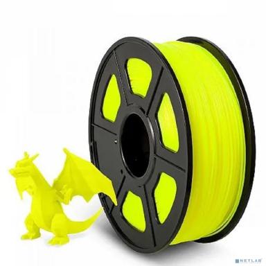 Филамент NVPRINT ABS Yellow для 3D печати диаметр 1.75мм  длина 330 метров  масса 1 кг