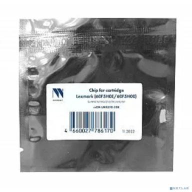 NV Print (NV-CH-LMX310) Чип  для Lexmark (60F5H0E/60F5H00) для MX310/410/510/511/610/611 (10K) 