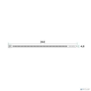PROconnect (57-0350) Стяжка кабельная нейлоновая 350x4,8мм, белая (100 шт/уп)