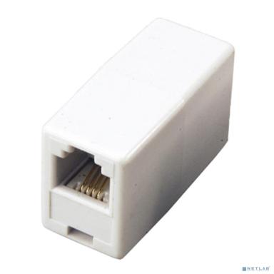 Rexant (03-0022) Адаптер телефонный проходной UTP RJ-14 (6P4C), CAT 3 50 шт