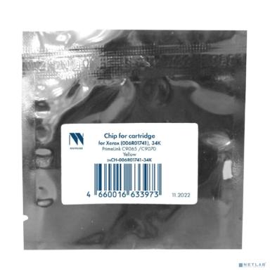 NV Print (NV-CH-006R01741) Чип  для Xerox (006R01741) PrimeLink C9065/С9070 Yellow (34K) 