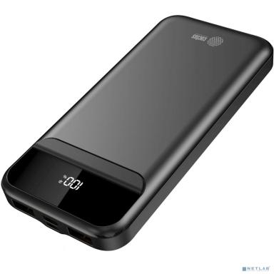 Мобильный аккумулятор Cactus CS-PBFSCA-10000 10000mAh 4.5A 2xUSB-A/USB-C черный