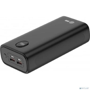 Мобильный аккумулятор Cactus CS-PBFSJA-30000 30000mAh 4.5A 2xUSB-A/USB-C черный