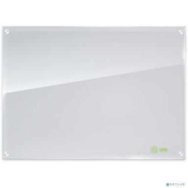 Cactus доска стеклянная CS-GBD-90X120-WT-TM Сквозное крепление стеклянная белый 90x120 стекло крепления