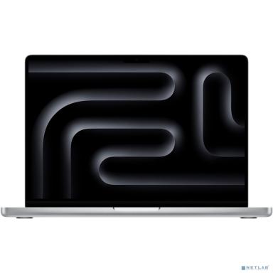 Apple MacBook Pro 14 Late 2023 [MR7J3] (КЛАВ.РУС.ГРАВ.) Silver 14.2" Liquid Retina XDR {(3024x1964) M3 8C CPU 10C GPU/8GB/512GB SSD/нужен переходник арт.11007065}