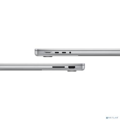 Apple MacBook Pro 14 Late 2023 [MR7J3] (КЛАВ.РУС.ГРАВ.) Silver 14.2" Liquid Retina XDR {(3024x1964) M3 8C CPU 10C GPU/8GB/512GB SSD/нужен переходник арт.11007065}
