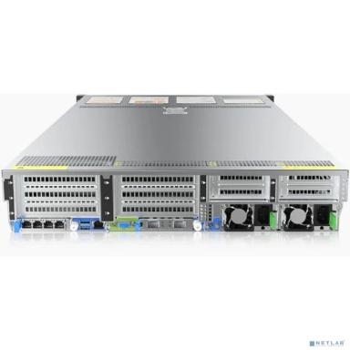 Gooxi SL201-D24R-NV-G4 2U, 2xLGA4677; 32x DDR5;24x 2.5" SATA/SAS/NVMe;2x 2.5" rear SAS/SATA; 2x 2.5" rear NVMe;2х M.2 NVMe 2280;2xPCIe 5.0x16; 4xPCIe 5.0x8; 2x OCP3.0; no LAN;  IPMI; RAIL; 2x1300W