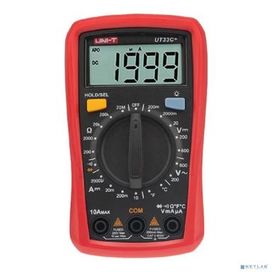 Unit (13-0057) Портативный мультиметр UT33C+ с измер. температуры, прозвонка