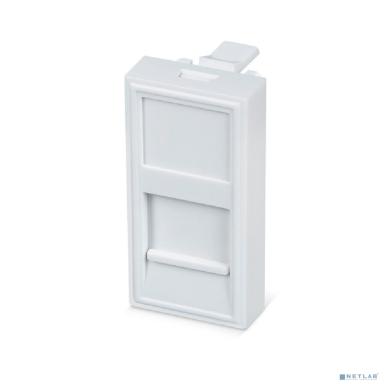 Rexant (03-0260) Вставка Mosaic 22,5x45, на 1 порт со шторкой