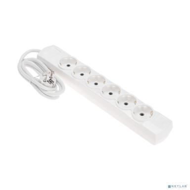 Rexant (13-4112) Удлинитель PREMIUM 6 гнезд, 1,5м, 3х1,5мм?, с/з, белый