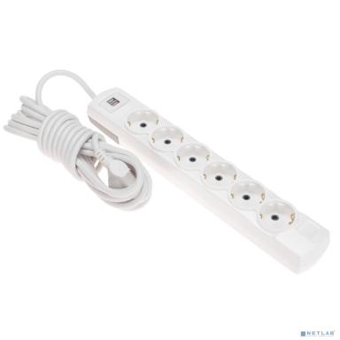 Rexant (13-4123) Удлинитель PREMIUM 6 гнезд, 5м, 3х1,5мм?, с/з, 2 USB, белый