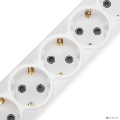Rexant (13-4114) Удлинитель PREMIUM 6 гнезд, 5м, 3х1,5мм?, с/з, белый