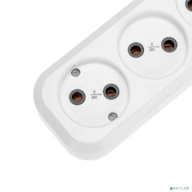 PROconnect (13-4206) Удлинитель 3 гнезда, 3м, 2х0,75мм?, б/з, белый