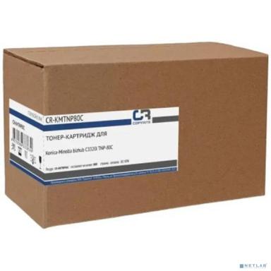 Картридж лазерный CopyRite CR-KMTNP80C TNP-80C голубой (9000стр.) для Konica Minolta bizhub C3320i