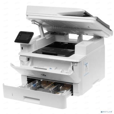 HP LaserJet Pro 4103fdn А4, МФУ, лазерное, черно-белое, 40стр/мин, 1200dpi, 1200МГц, 512Мб, АПД, 100+250, Ethernet /USB, 3050стр/картридж (2Z628A#BBU) 