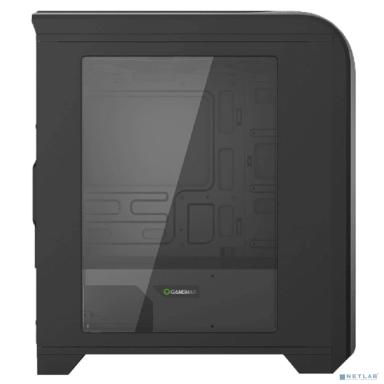 GameMax Корпус Centauri Black Gray без БП (ATX,Черн-сер,USB3.0, Зак.стекло, 1*120мм. RGB, пыл.фил.)