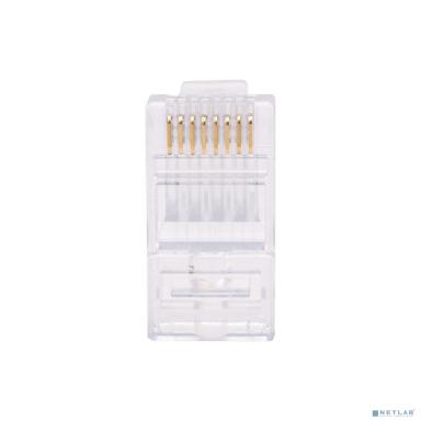 Rexant (05-1030) Разъем сквозной RJ-45(8P8C) под витую пару, UTP, CAT 6 ( Упаковка 100 шт )
